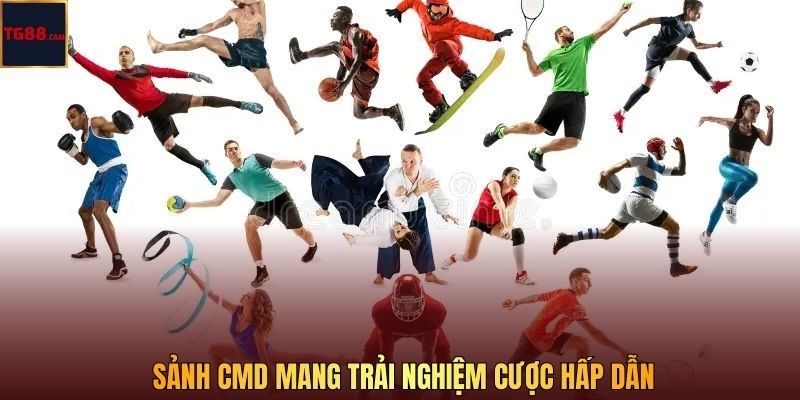 Thể Thao CMD – Sảnh Cược Chuyên Nghiệp Hàng Đầu Tại TG88 2 Sảnh CMD mang trải nghiệm cược hấp dẫn