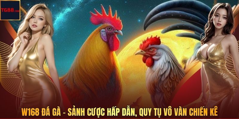 W168 Đá Gà – Sảnh Cược Hấp Dẫn, Quy Tụ Vô Vàn Chiến kê Trên TG88 1 W168 Đá Gà – Sảnh Cược Hấp Dẫn, Quy Tụ Vô Vàn Chiến kê