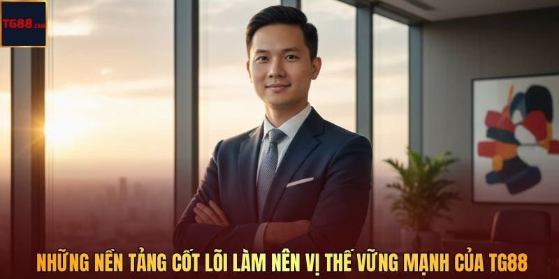 CEO Kevin Tuấn Anh – Người Dẫn Dắt Tầm Nhìn Và Chiến Lược Cho TG88 3 Những nền tảng cốt lõi làm nên vị thế vững mạnh của TG88