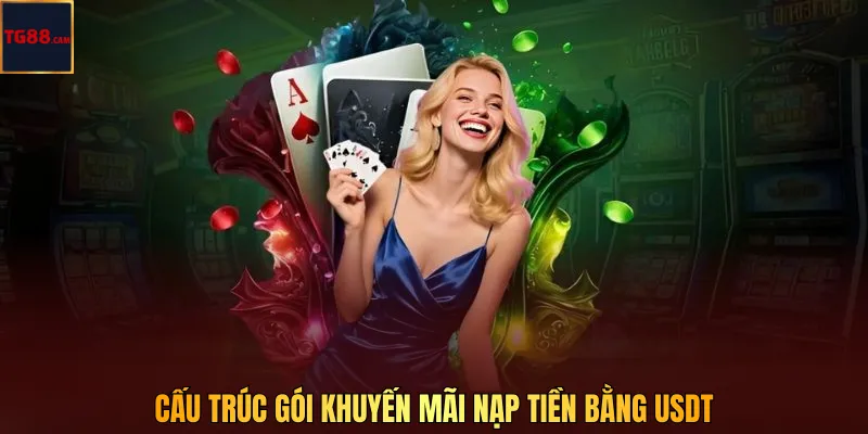 Cấu trúc gói khuyến mãi nạp tiền bằng USDT